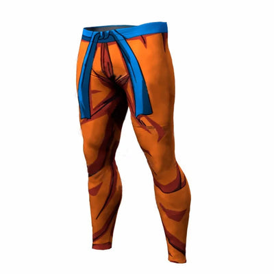 Goku 3D Printed Pattern Compression Tights Pants Men Sweat pants Skinny Legging Trousers Male Vegeta Costume Long pants