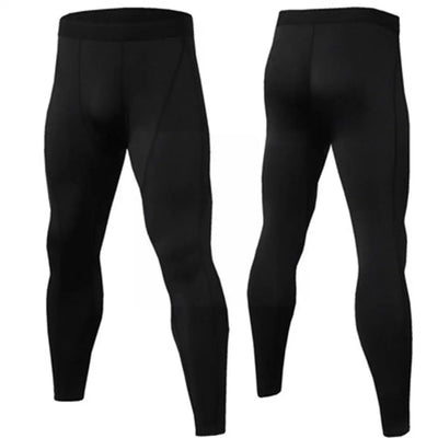 Men Compression Tight Leggings Running Sports Male Workout Bottoms Trousers Jogging Dry Yoga Pants Quick Fitness Training B7h5