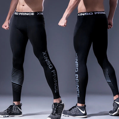 Mens Tight Gym Compression Pants Quick Dry Fit Sportswear Running Tights Men Legging Fitness Training Sexy Sport Gym Leggings