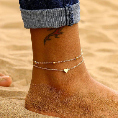 Bohemian Snake Summer Anklets For Women Ankle Bracelet Set On Leg Chain Femme Barefoot Jewelry Beach Accessories Mujer