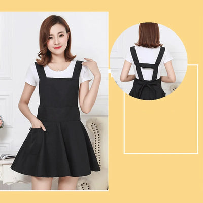 Restaurant Flower Nail Shop Tea Coffee Shop Waitress Apron Dress Women Lady Bar Princess Work Kitchen Cooking Aprons Sexy Waiter