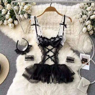 Women's Bras Women's Underwear Sets Sexy Lingerie Outfit Bra and Panty Set Woman Clothes Attractive Chest Suspenders Below Sex