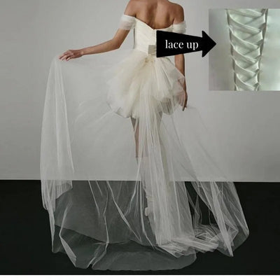 Newest Short Wedding Dresses Classic Elegant Boat Neck Simple Bridal Dress Backless Sexy Vestidos De Novia Customized