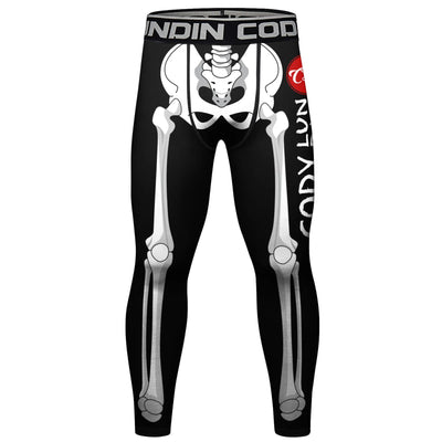 Cody Lundin MMA Clothing Men Full Subliamtion Print Leggings Sport Fitness Bjj Kickboxing wear MMA Compression Pants Tight Spats