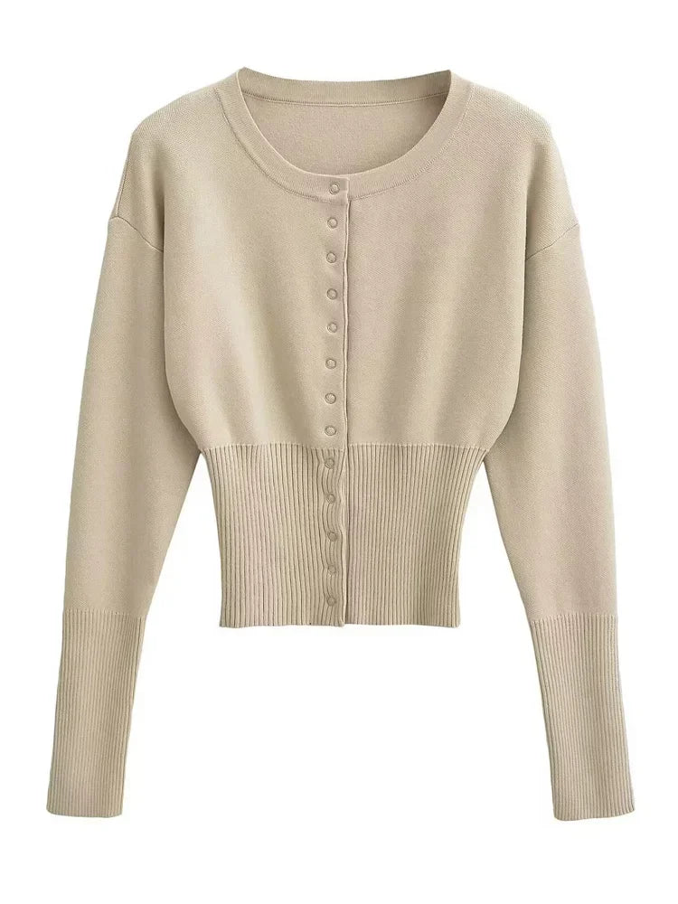 Tossy Autumn Fashion Knitwear Cardigan Top Women&