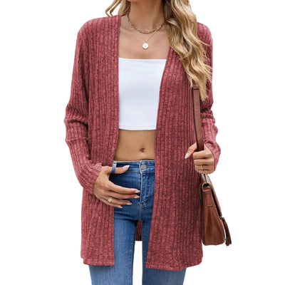 Harajuku Women Basic Jacket Cardigans Autumn Casual Thin Coat Ropa Mujer Fashion Streetwear Cardigan Woman Clothing Outerwear