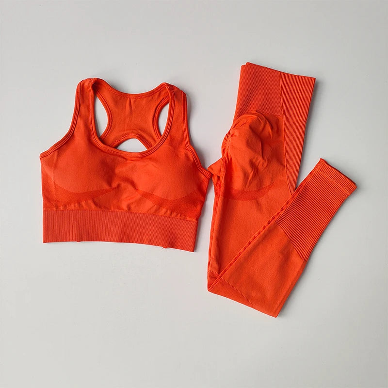 2PCS Sports Bra Women&