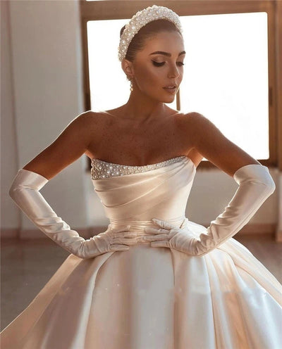 Gorgeous Women's Wedding Dresses For Women Off Shoulder Princess Custom Made Bridal Gowns Ball Robe De Mariée Customized 2025