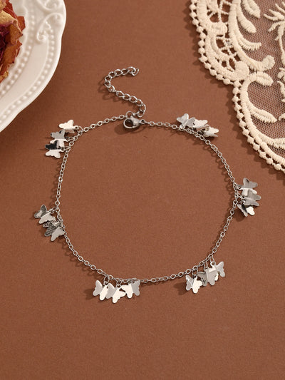 Crystal Cubic Zirconia Anklet For Women Girls Ankle Bracelet Leg Chain