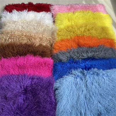 New Fashion Mongolia Fur Woman Snow Boots Fluffy Knee-High Boot Winter Women Fashion Snow Boot Warm Cotton Shoes