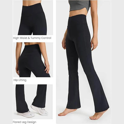 Yoga Pants for Women Buttery Soft High Waist Bootcut Pants Bootleg Stretch Tummy Control Workout Leggings