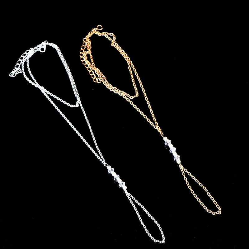 2025 Fashion Pearl Anklet Women Ankle Bracelet Beach Imitation Pearl Barefoot Sandal Anklet Chain Foot Jewelry