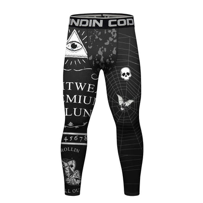 Cody Lundin MMA Clothing Men Full Subliamtion Print Leggings Sport Fitness Bjj Kickboxing wear MMA Compression Pants Tight Spats