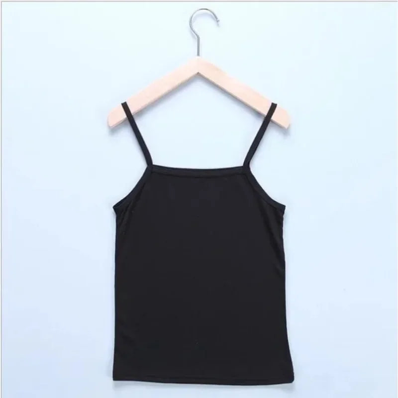 Women Base Vest Sling Camisoles Undershirts Multipurpose Slim Underwear Crop Top Tank Tops Halter Stretch Sleeveless Shirt