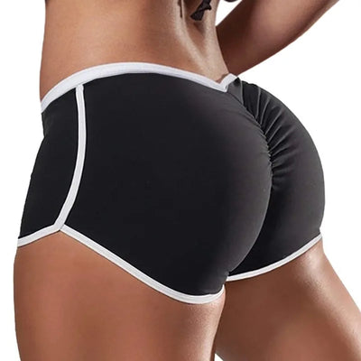 High Waist Sexy Women's Sports Shorts Athletic Gym Workout Fitness Yoga Leggings Briefs Athletic Breathable Skinny Shorts