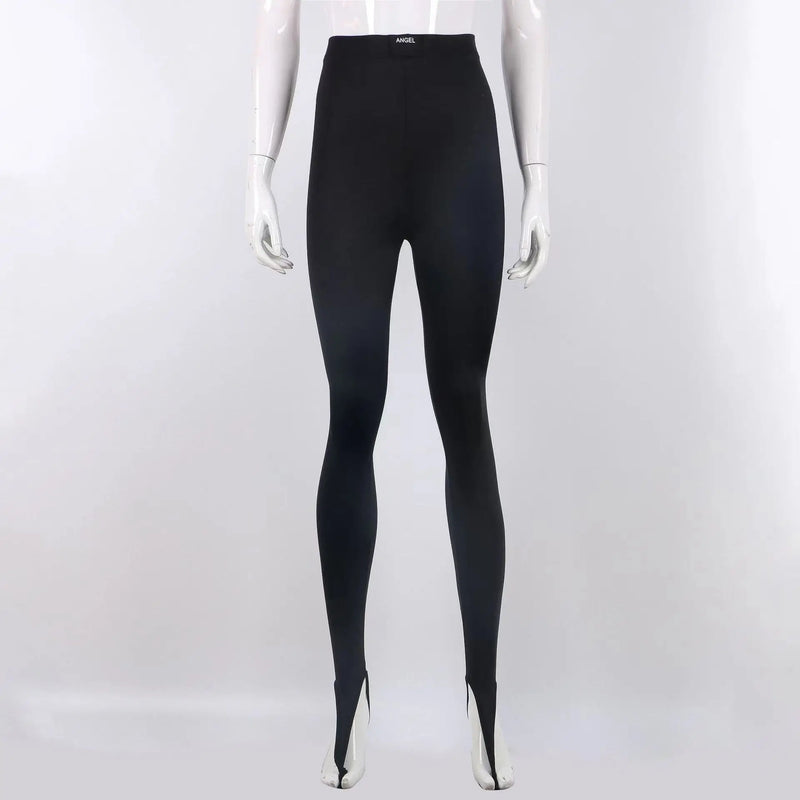 2024 Leggings Pants Y2K Women Pants Sexy Glitter Casual Club Long Korean Fashion Winter Black High Waisted Skinny