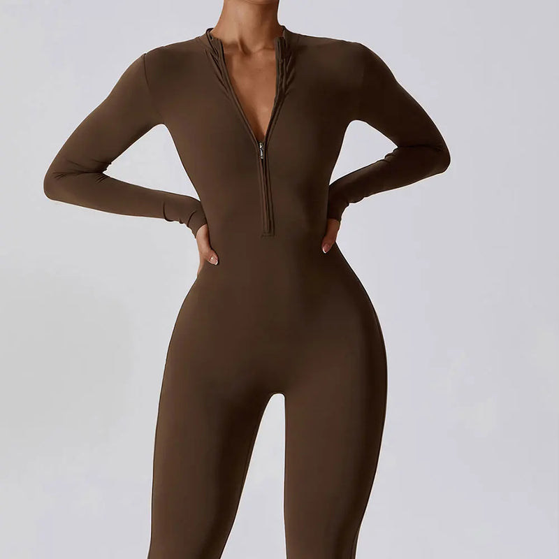 Yoga Boilersuit Long Sleeved Women&