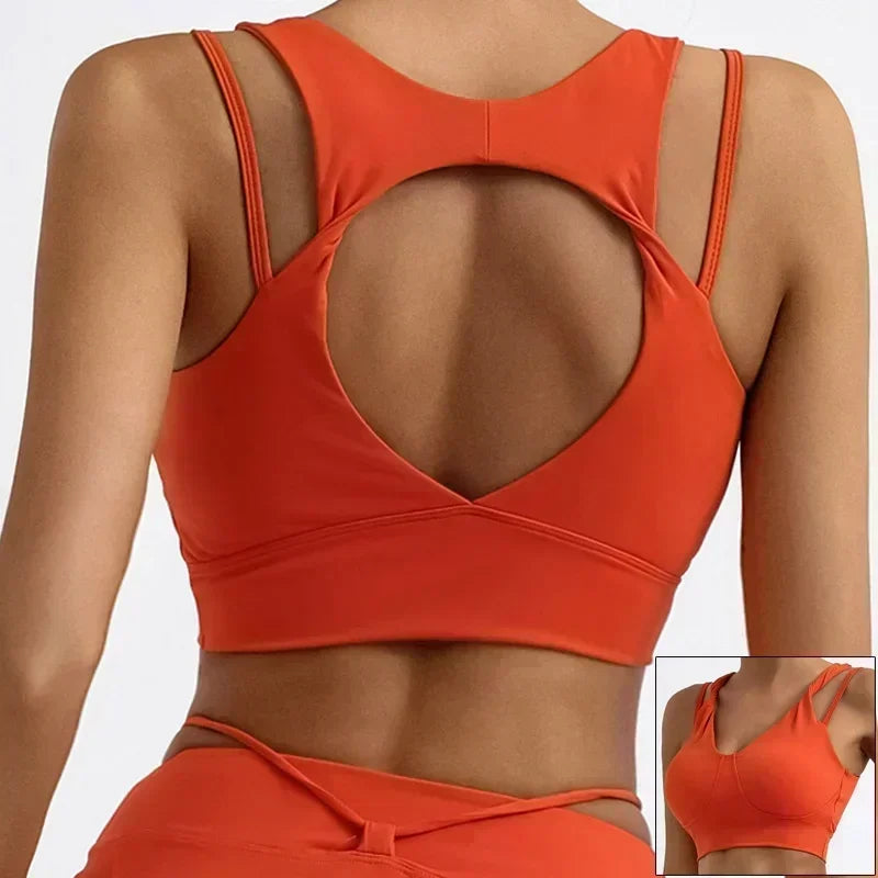 Cloud Hide Sweet Pink Sports Bra HOT Girl Fitness Underwear Push Up Yoga Crop Top Women Bras Athletic Vest Gym Shirt Sportswear