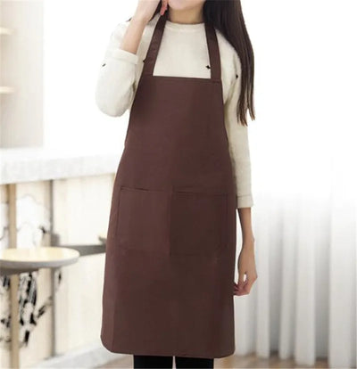 8 Colors New Fashion Lady Women Apron Home House Kitchen Chef Butcher Restaurant Cooking Baking Dress Bib Apron