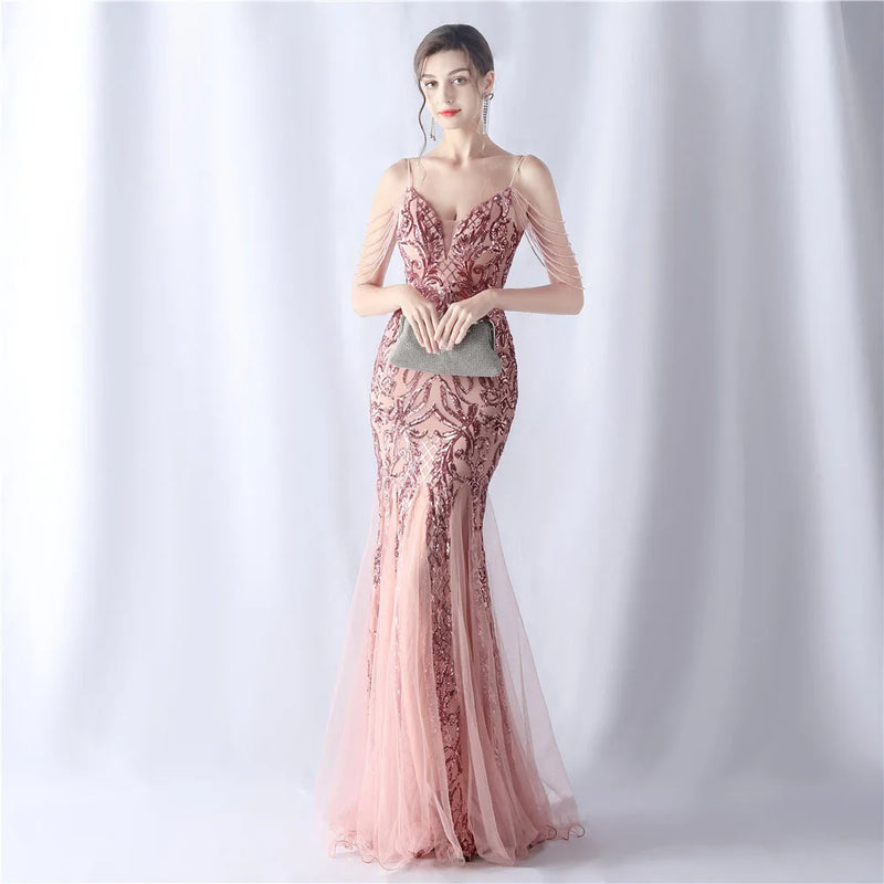 Formal Dresses for Prom Wedding Party Dress Evening Luxury 2024 Elegant Pretty Women&