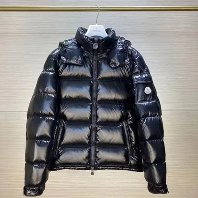 Winter Women Men Shiny Puffer Jacks hooled occasional Duck Down Coats High Quality Male Outdoor safe Moncler Warm Jackets