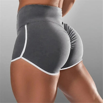 High Waist Sexy Women's Sports Shorts Athletic Gym Workout Fitness Yoga Leggings Briefs Athletic Breathable Skinny Shorts