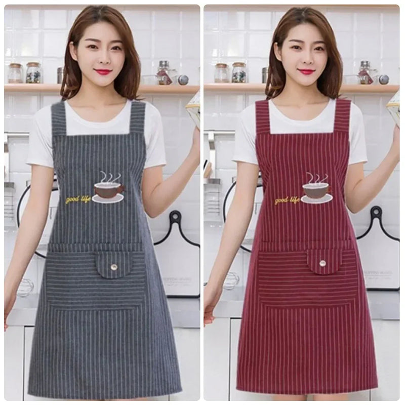 Kitchen Apron Unisex Cotton Hand Wipe Men&