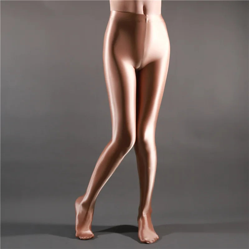 NEW Glossy Opaque Leggings Shiny High Waist Tights Sexy Stockings Yoga Pants Training Women Sports Leggings Fitness