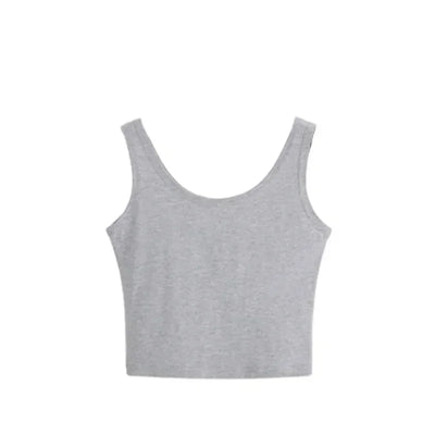 A Small Halter Vest for Women Short Yoga Exercise with A Sleeveless Sexy Slim Top