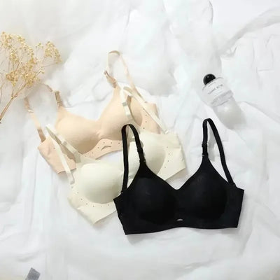 2024 Invisible Push Up Bra Backless Sexy Women Bras Low Cut Plunge Brassiere Open Back Wedding Underwear Seamless Lingerie