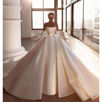 Gorgeous Women's Wedding Dresses For Women Off Shoulder Princess Custom Made Bridal Gowns Ball Robe De Mariée Customized 2025