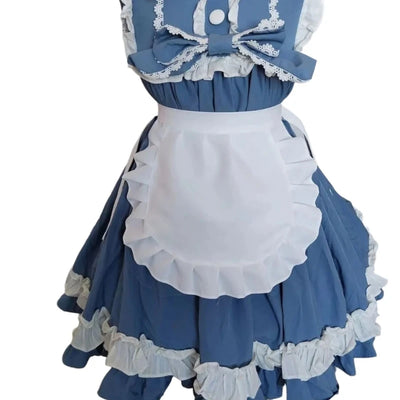 Maid Half Apron Cosplay Waist Apron Costume Cooking Aprons Kitchen Party Maid Cosplay Accessories for Girls Women