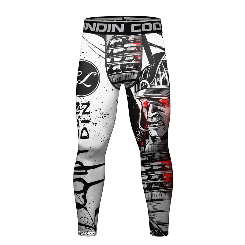 Cody Lundin MMA Clothing Men Full Subliamtion Print Leggings Sport Fitness Bjj Kickboxing wear MMA Compression Pants Tight Spats