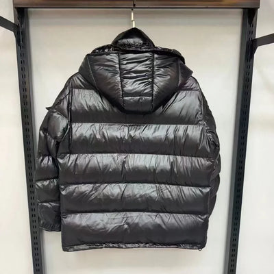 Winter Women Men Shiny Puffer Jacks hooled occasional Duck Down Coats High Quality Male Outdoor safe Moncler Warm Jackets