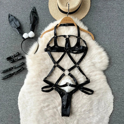 Women's Bras Women's Underwear Sets Sexy Lingerie Outfit Bra and Panty Set Woman Clothes Attractive Chest Suspenders Below Sex