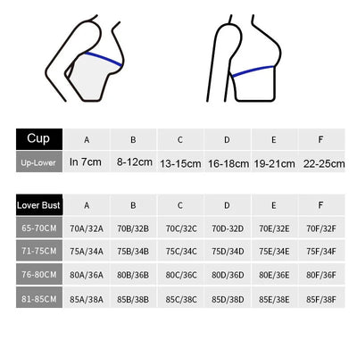 M-5XL For 40-120kg Plus Size Women Bra Sets Panties Plump Girls Women's Big Chest Small Anti-Sagging Wireless Oversized Bras