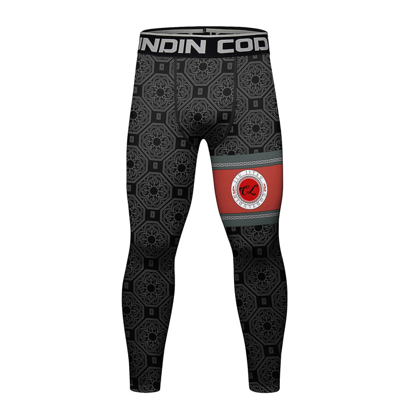 Cody Lundin MMA Clothing Men Full Subliamtion Print Leggings Sport Fitness Bjj Kickboxing wear MMA Compression Pants Tight Spats