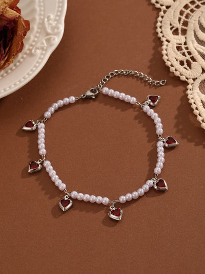 Crystal Cubic Zirconia Anklet For Women Girls Ankle Bracelet Leg Chain