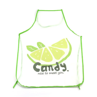 Lovely Fruit Apron Sleeveless Waterproof Anti-oil Aprons Kitchen Cooking Waist Bib Creative Women Apron 48*68cm