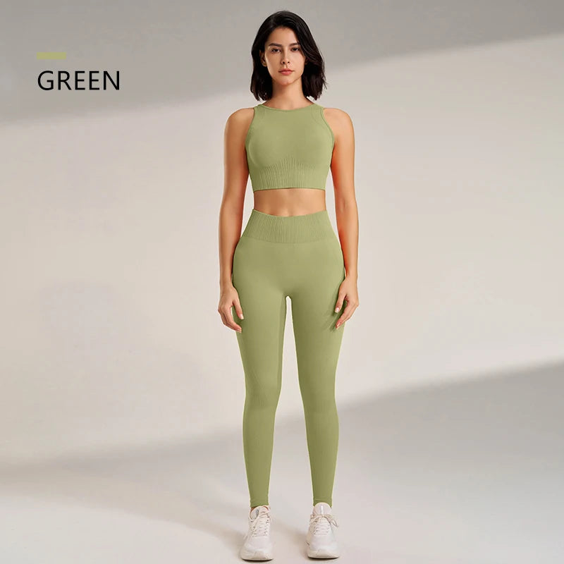 Yoga Clothing Set Women&