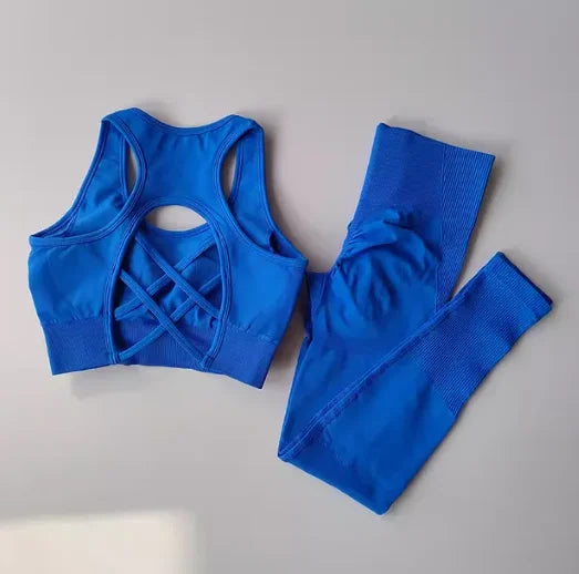 2PCS Sports Bra Women&