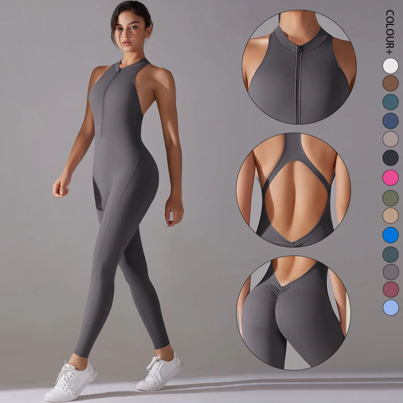 Women Bodysuits Tummy Control Butt Lifting Sports Shapewea Fitness Sports Bodysuit Yoga Suit Women&