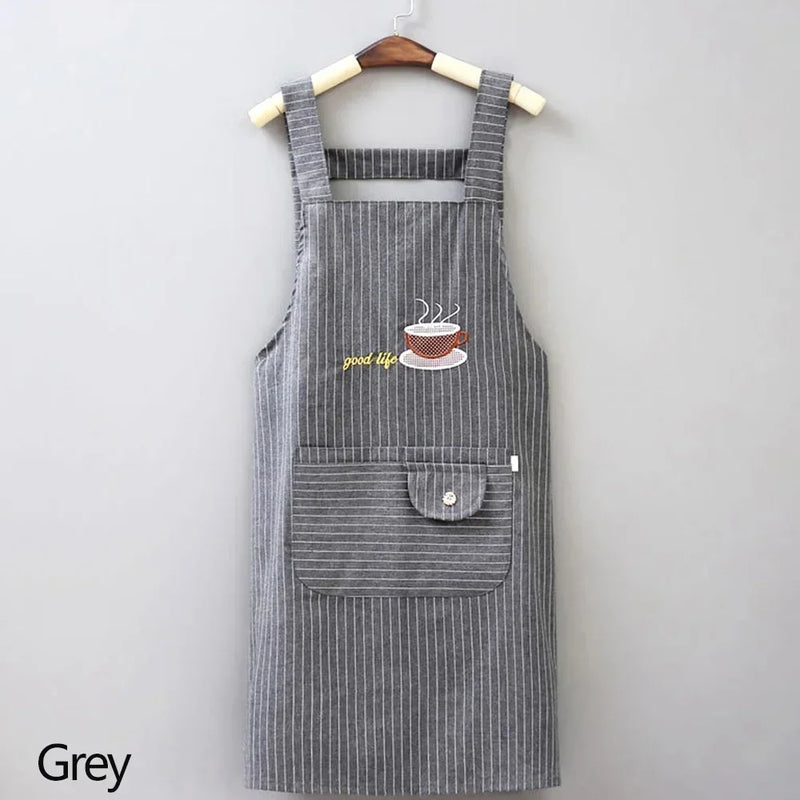 Kitchen Apron Unisex Cotton Hand Wipe Men&