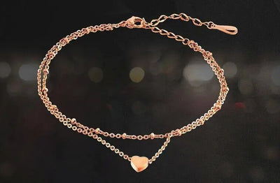 New Personalized Butterfly Pendant Anklet Summer Beach Leg Chain Handcrafted Anklet Gold And Silver Headwear Wholesale And Retai
